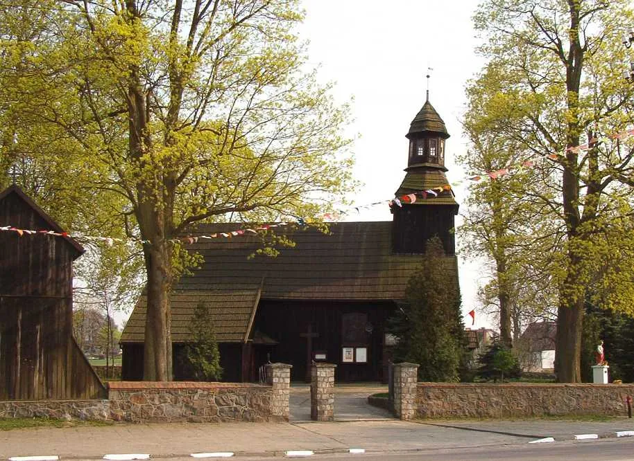 Saint Martin church in Stara Wiśniewka, Poland