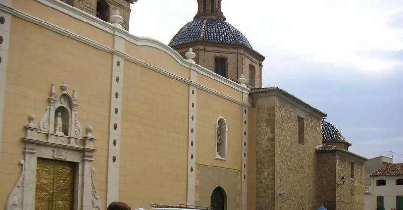Iglesia de Villar del Arzobispo, Valencia, España.