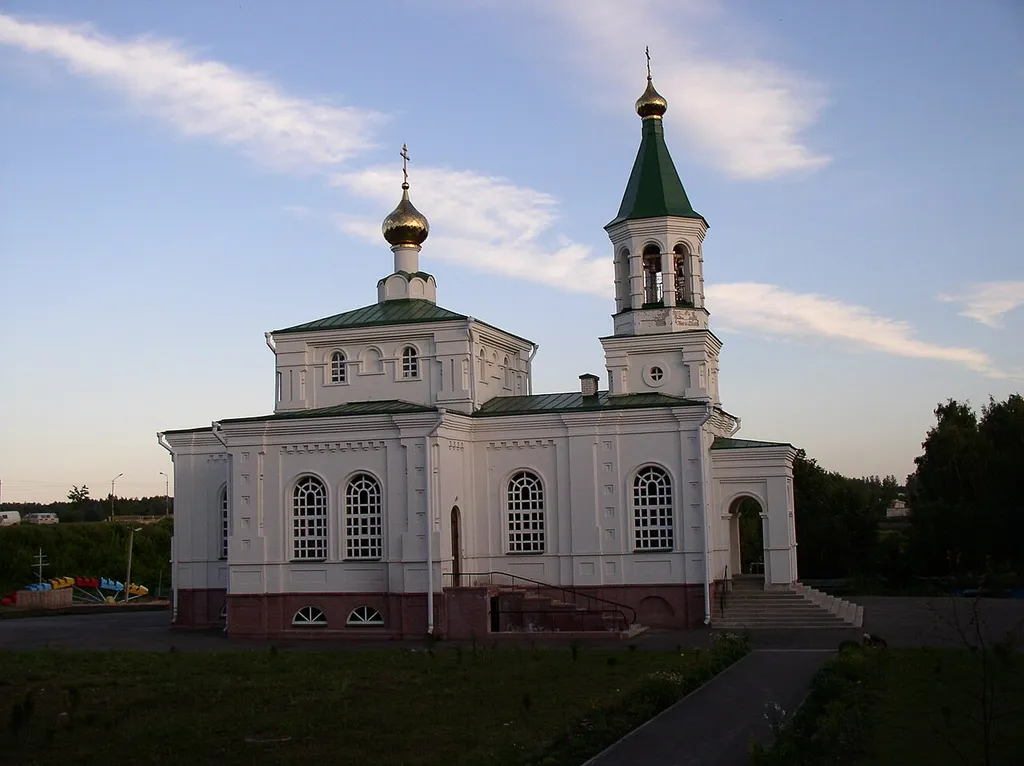 Church of Protection of the Holy Virgin. Polatsk, Belarus.