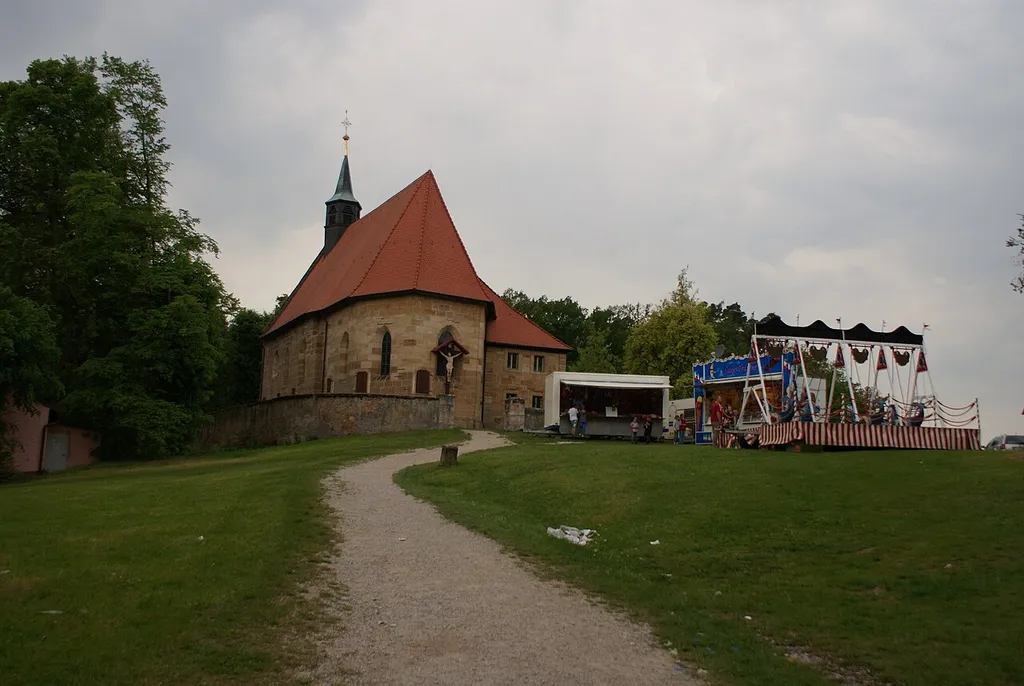 Kreuzbergkirche auf dem Kreuzberg in Hallerndorf