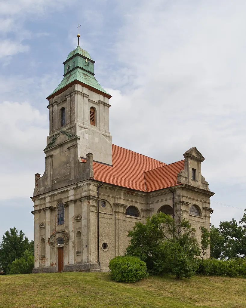 Church in Gęstowice, Lubusz Voivodeship, Poland
