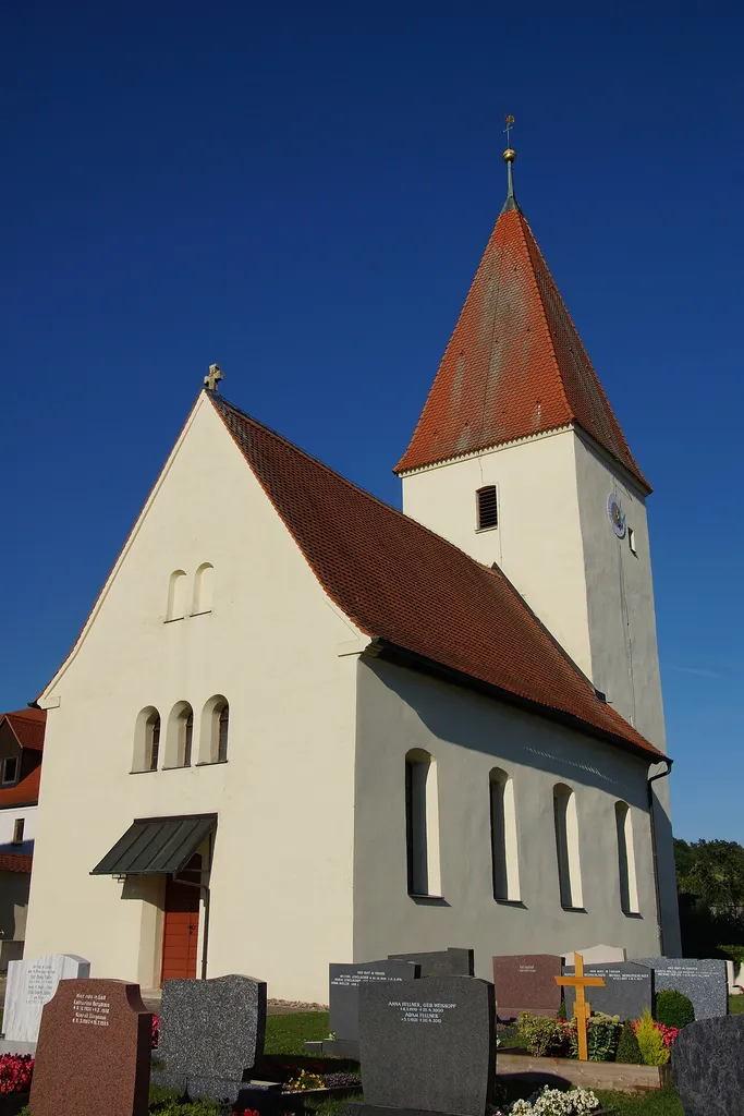 Die Filialkirche St. Ottilia in Aue bei Thalmässing