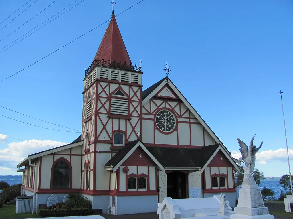 Church of St. Faith's, Rotorua, New Zealand