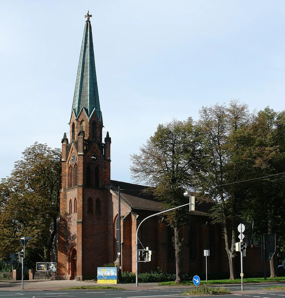 Alt Hastedter Kirche in Bremen, Bennigsenstraße 7 / Bismarckstraße.