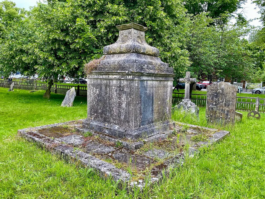 Tomb to members of the Hollis and Anthony families, Saint Mary and All Saints Church, Beaconsfield, May 2024 This is a photo of listed building number 1124548.