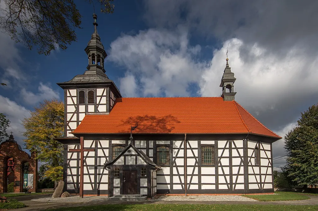 Jedlec, kościół par. p.w. św. Floriana, XVIII