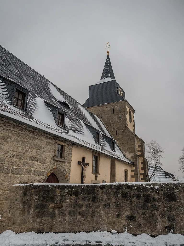 Catholic parish church of St. John the Baptist in Modschiedel