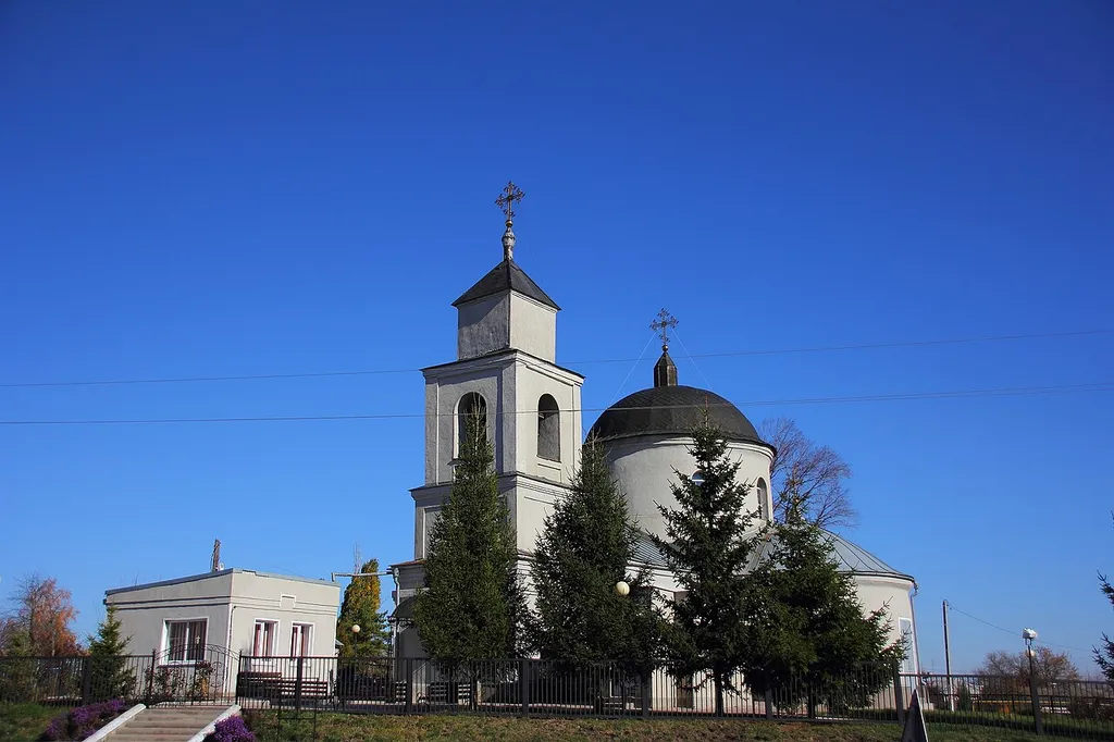 Вознесенская церковь с интерьером (Белгородская область, Строитель, село кочетовка)