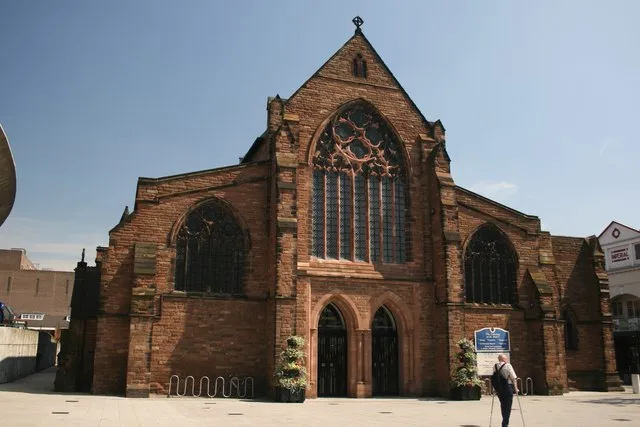 The Crossing at St Pauls, Walsall, West Midlands, seen from the southwest from St Paul's Street