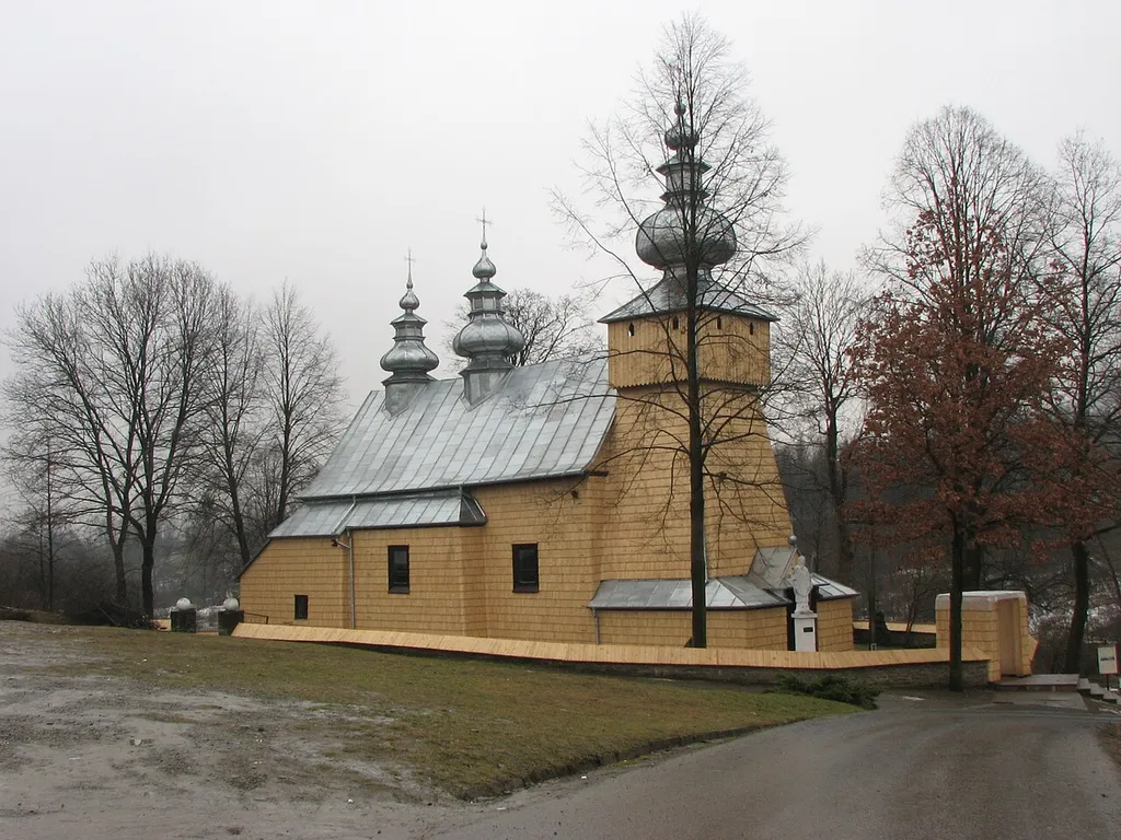Cerkiew św. Męczennika Dymitra (obecnie kościół parafialny św. Stanisława Biskupa) w Binczarowej.