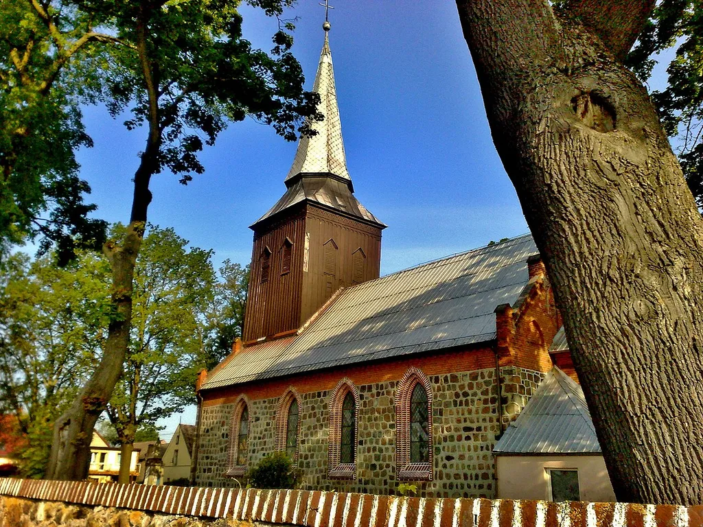 Immaculate Heart of Mary church in Lisie Pole, Poland