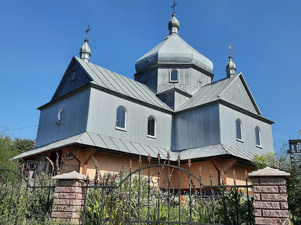 Церква Успіння Пресвятої Богородиці. с.Яргорів Чортківський р-н, Тернопільська обл.