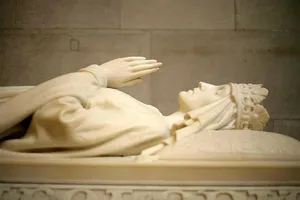 Tomb monument of Jadwiga of Anjou in the Wawel Cathedral