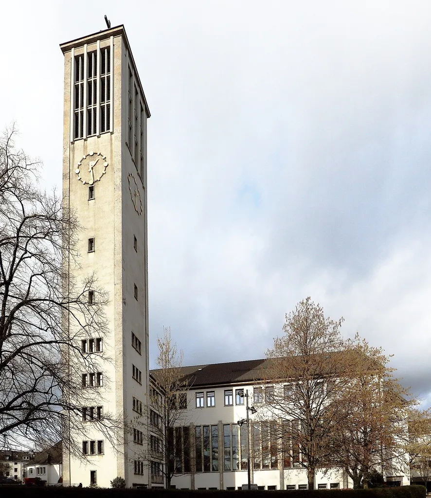 Ev. Stadtkirche Solingen, aufgenommen im WInter 2021/2022