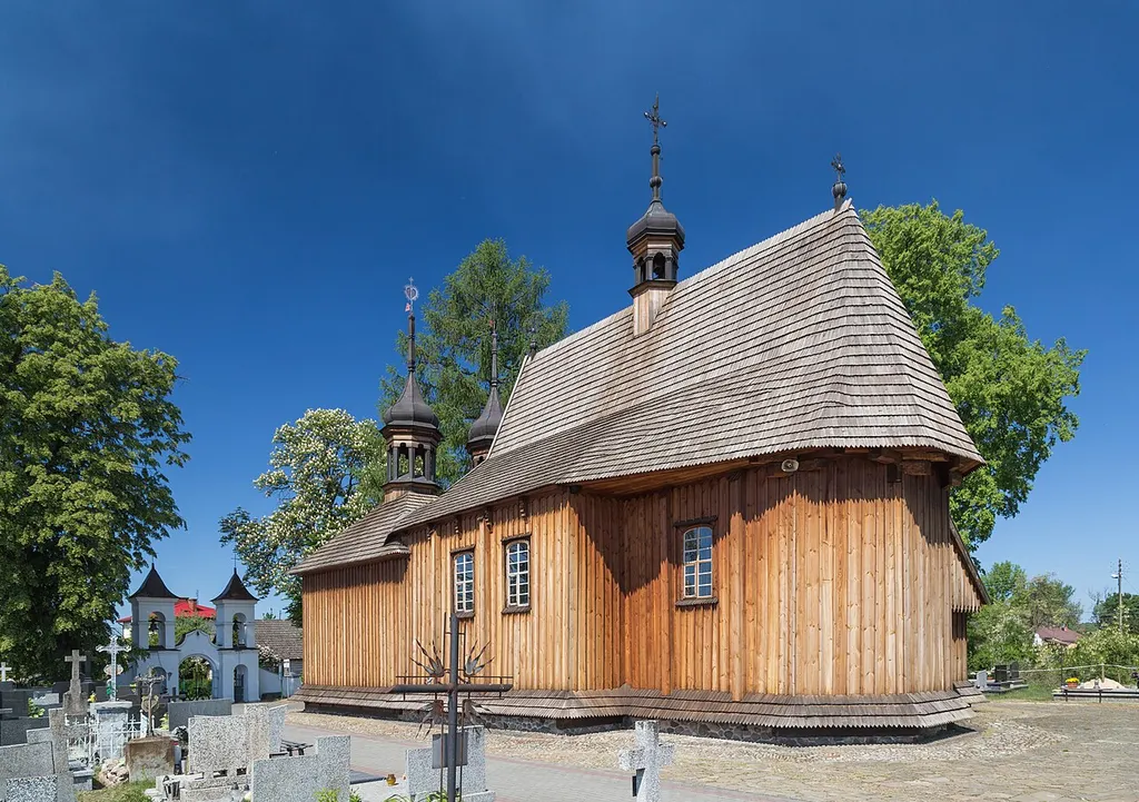 Holy Trinity church. Ulanów, Subcarpathian Voivodeship, Poland.