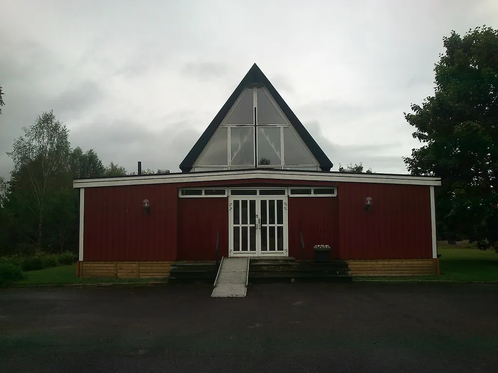 Front of the Storebro church