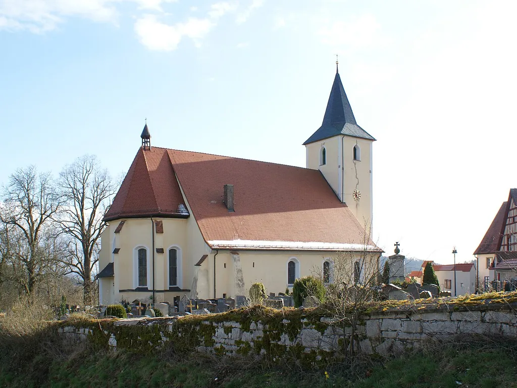 Barockkirche "Maria Heimsuchung" in Bühl Simmelsdorf
