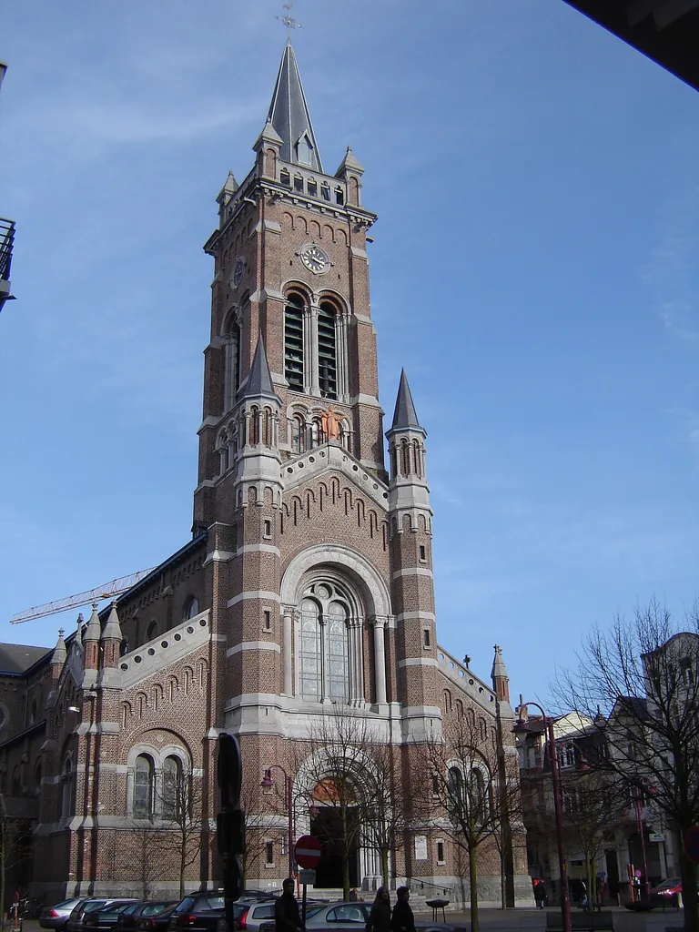 Decanale Sint-Rochuskerk in BlankenbergeDeanery church of Saint Roch in Blankenberge. Blankenberge, West Flanders, Belgium