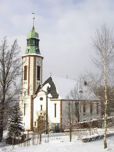 lutheran church, Pobershau