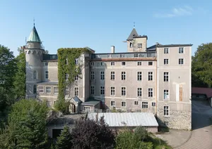 Leśna castle in Szczytna