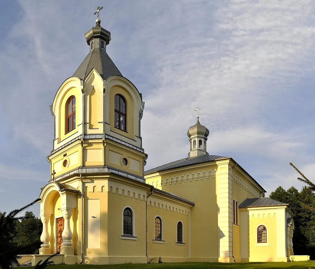 Eastern orthodox church in Kulno