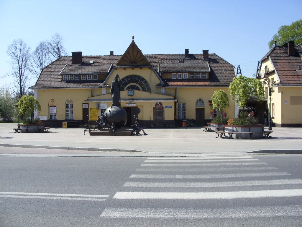 Railway station Rabka Zdroj.