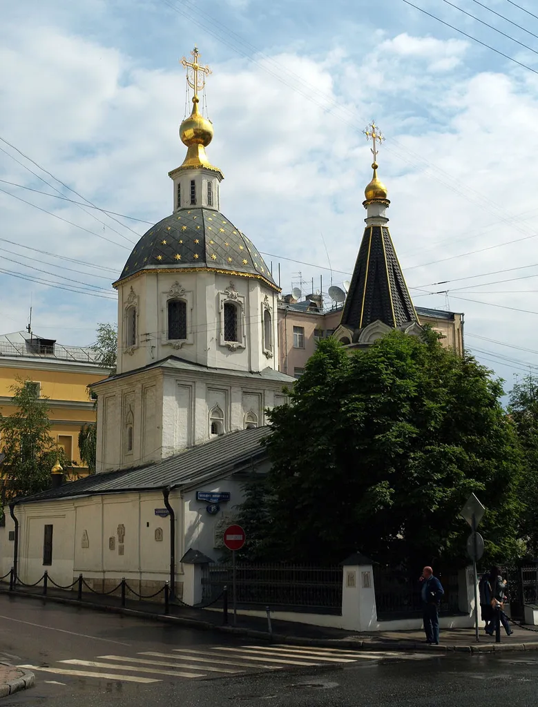 Сhurch of Ascension (called 'the lesser Ascension' to differentiate from 'the Great Ascension') in Moscow. 16th-17th centuries