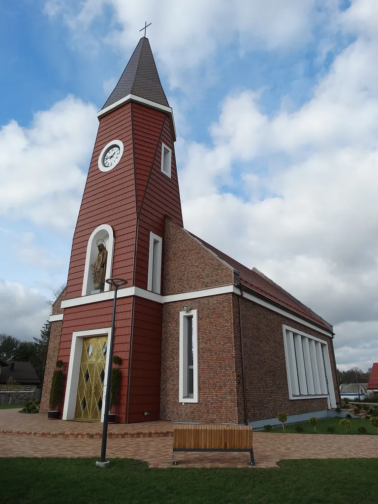 Catholic Church in Balbieriškis, Alytus district, Lithuania