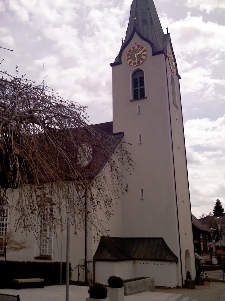 Hemberg, Protestant Church, Toggenburg, Switzerland - Hemberg en Togenburgo, protestanta preĝejo, Svislando
