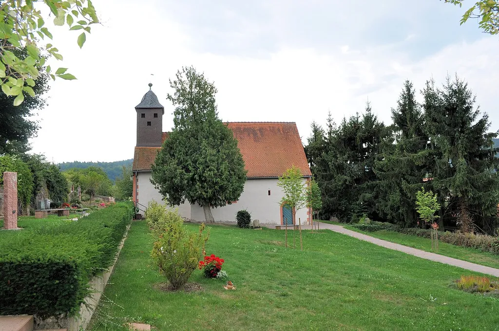Evangelische Kirche mit Friedhof in Breuberg Rai-Breitenbach