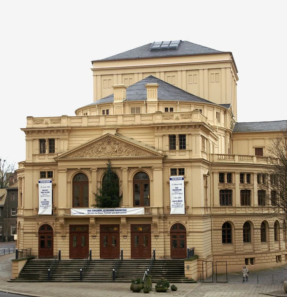 Theatre in Altenburg, Germany.
