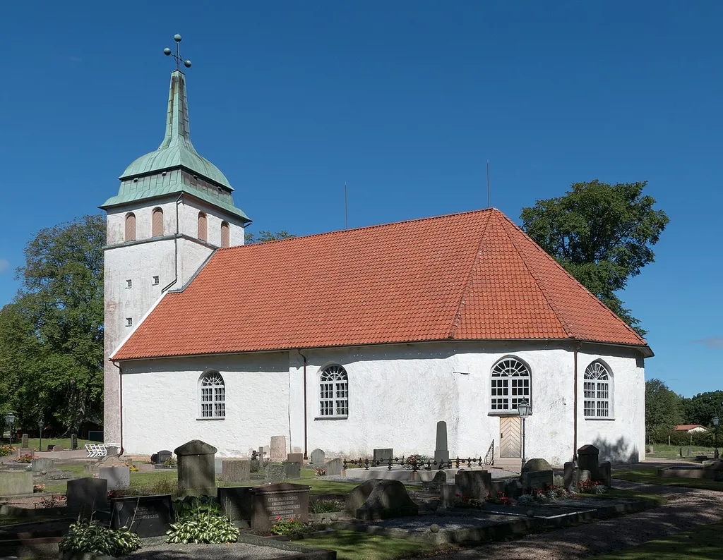 Bro Church in Brodalen, Lysekil Municipality, Sweden.