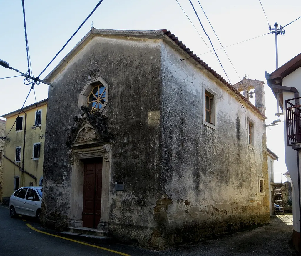 Blessed Deacon Elias Church in Koštabona, Municipality of Koper, Slovenia