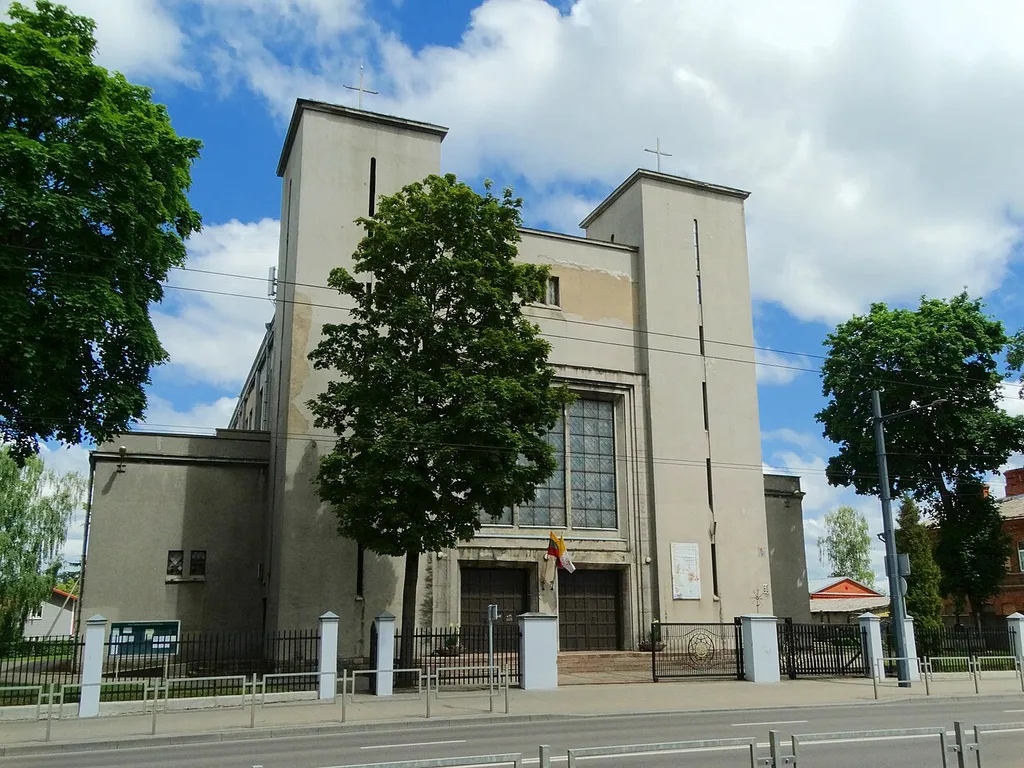Catholic Church in Šančiai, Kaunas, Lithuania
