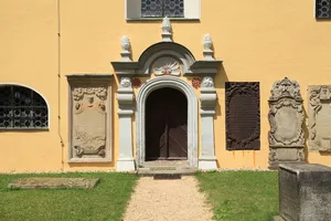 Dorfkirche und Kirchhof Kreba (Sachgesamtheit) Boxberger Straße 11