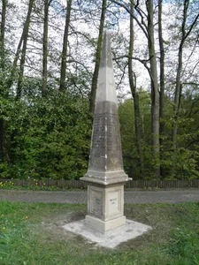 Polish-Saxon Post Milestone in Grillenburg