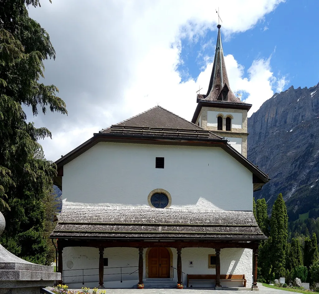Grindelwald (Schweiz, Berner Oberland): Reformierte Kirche