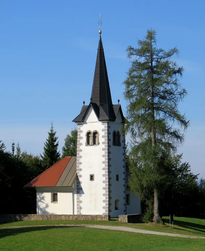 Saints Primus and Felician Church in Gabrška Gora, Municipality of Škofja Loka, Slovenia