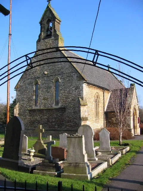 St Anne's Church, Ellerker, East Riding of Yorkshire, England.The small community of Ellerker is situated amongst farmland, SW of the A63. this view of the church looking NE.