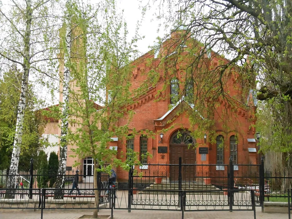 Baptist church in Zhytomyr, formerly a Lutheran Church