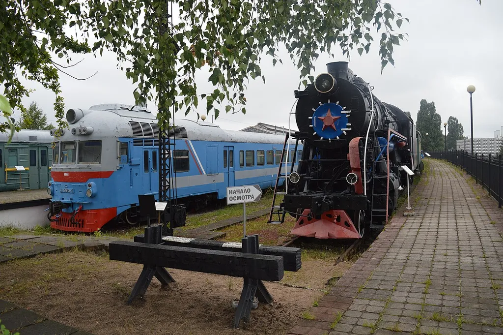 Калининградский железнодорожный музей, праровоз Л-0282
