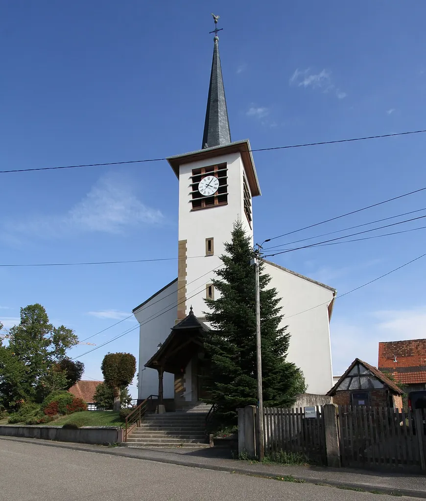 Church of Saint Agathe in Schoenenbourg.