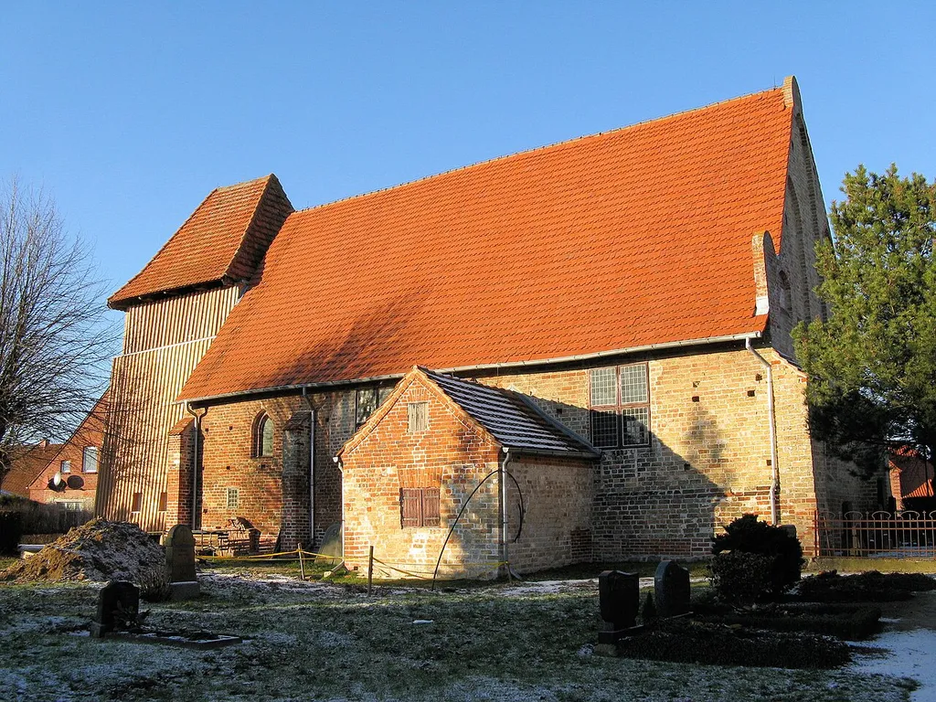 Church in Demern, Mecklenburg-Vorpommern, Germany