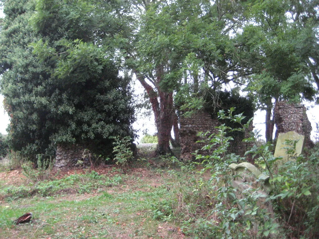 Remains of the church, Little Ryburgh