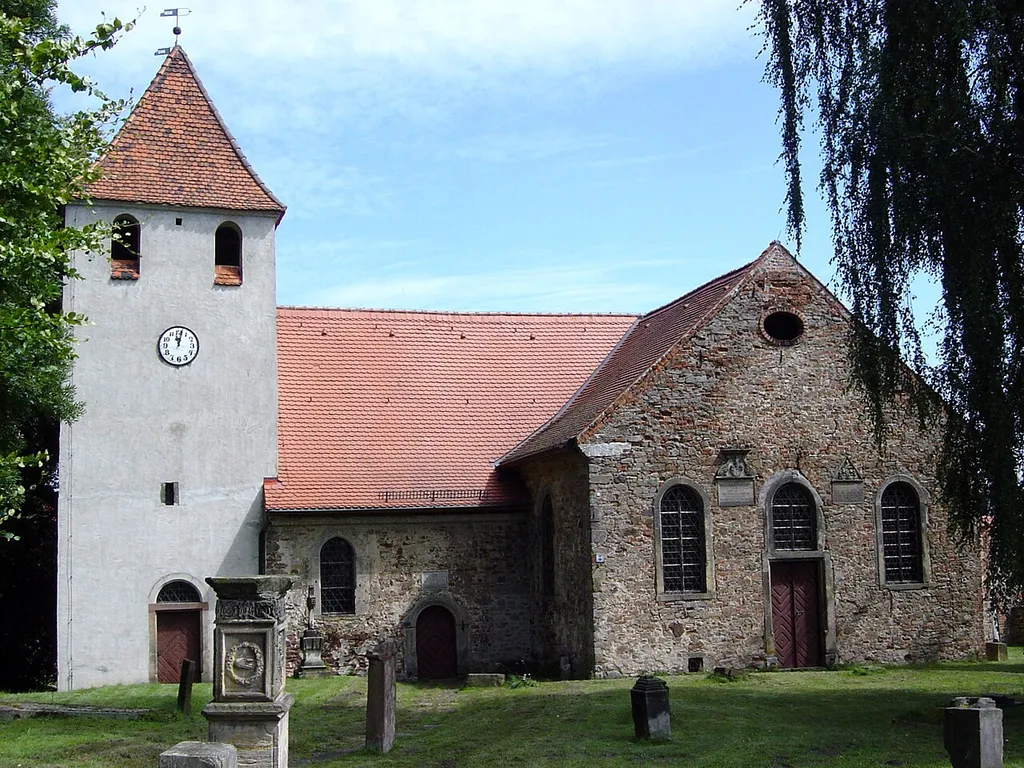 Protestant Trinitatis Church in Altenhausen, Germany