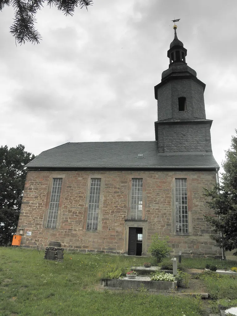 Church in Gernewitz in Thuringia