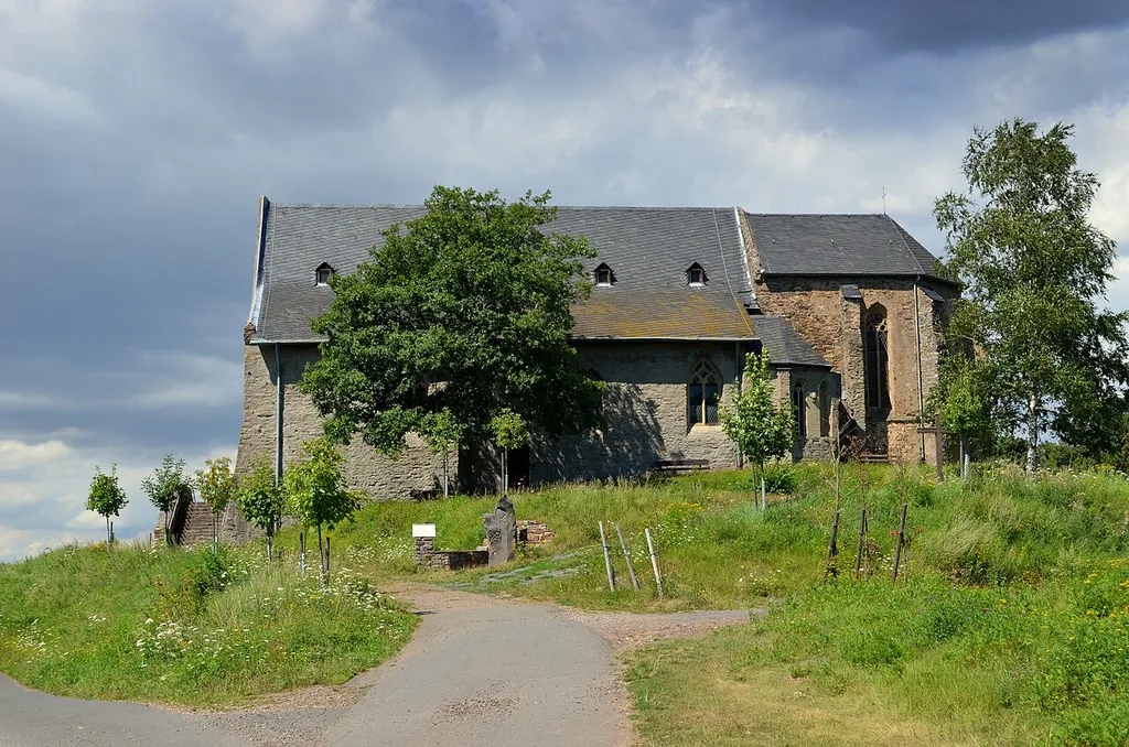 Oberfell, Bleidenbergkapel van de Hl. Drievuldigheid (zuidzijde)
