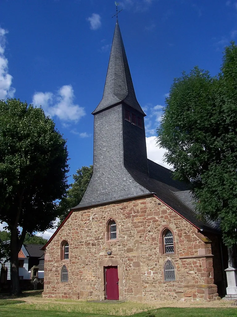 the old church of Düren-Niederau (front side)