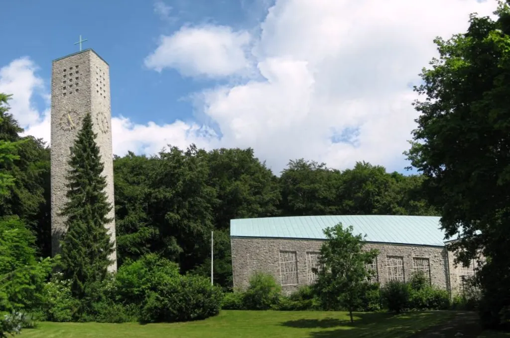 lutheran parish church Markuskirche in Bielefeld-Dornberg (Hoberge-Uerentrup)