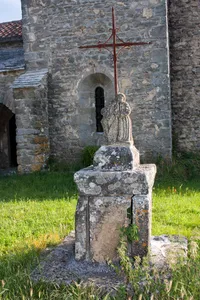 Saint Cyrus church in Saint-Xist